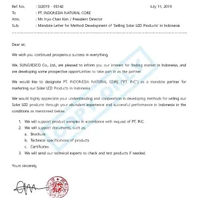 Foto Surat Mandat dari Sungjiesco<br>11 Juli 2019 mandate_letter_sje